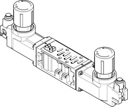 Festo VABF-S2-2-R5C2-C-10 Regülatör plakası Turkiye