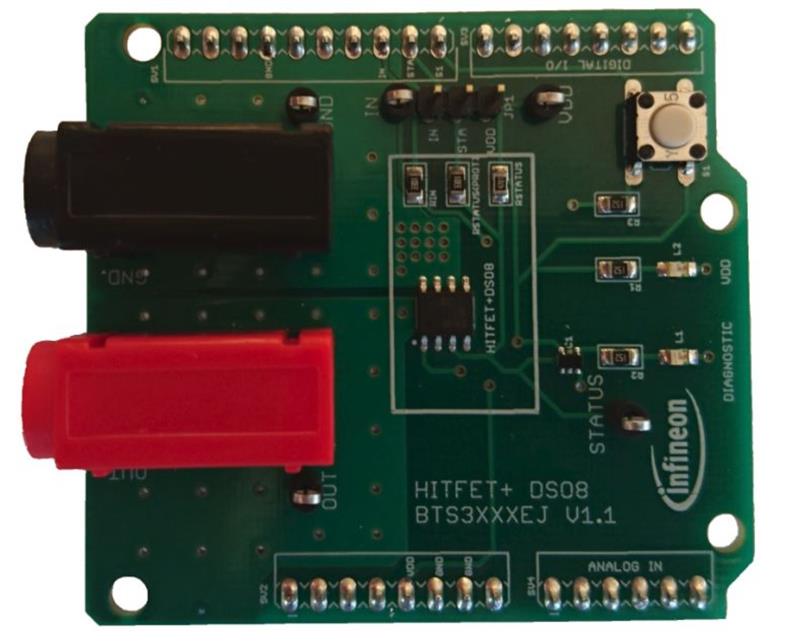 Infineon BTS3080EJ DEMOBOARD Turkiye