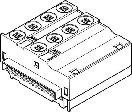 Festo VMPAL-EVAP-10-1-4 Elektriksel birleştirme modülü Turkiye