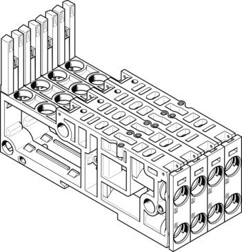 Festo VMPAL-AP-4X10 Bağlantı Plakası|Taban Plakası Turkiye