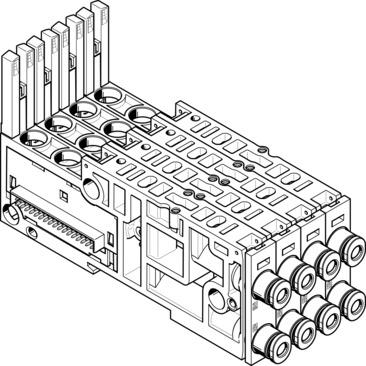 Festo VMPAL-AP-4X10-QS4-2 Bağlantı Plakası|Taban Plakası Turkiye