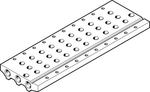 Festo VABM-L1-10AS-M5-10 Bağlantı Rayı|terminal şerit Turkiye