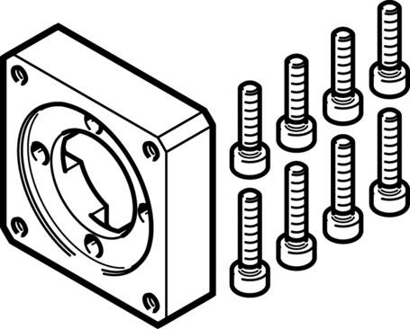 Festo EAMF-A-28D-35S Motor flanşı Turkiye