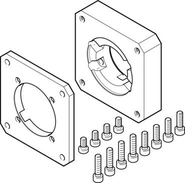 Festo EAMF-A-80A-120G Motor flanşı Turkiye