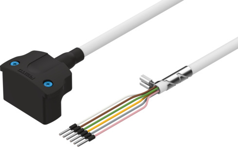 Festo NEBM-S1W15-E-7-Q7-LE6 Motor kablosu Turkiye