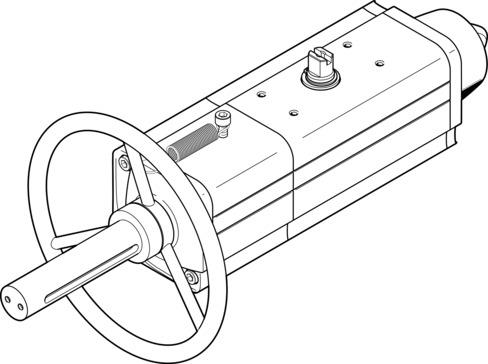 Festo DAPS-0053-090-RS2-F0507-MW Döner Silindir|çeyrek dönüşlü aktüatör Turkiye