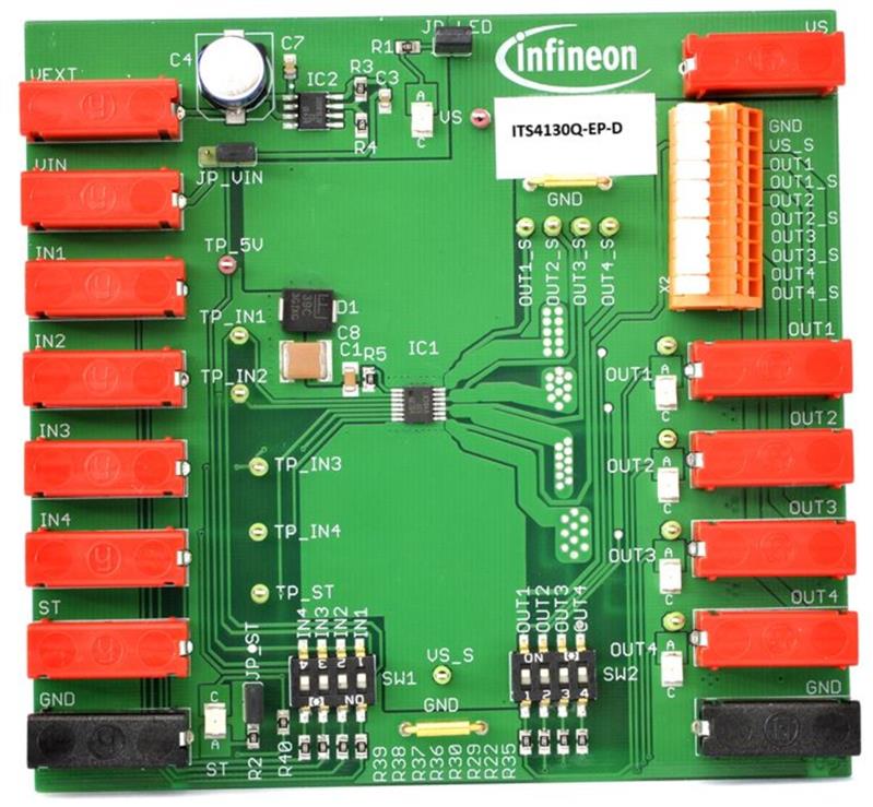 Infineon DEMOBOARD ITS4130Q Turkiye