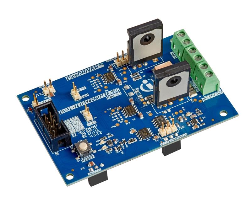 Infineon EVAL-1ED3142MU12F-SIC Evaluation board for 1ED3142MU12F - 2300 V, 65 A, 3 kV (rms) single-channel isolated gate driver Turkiye
