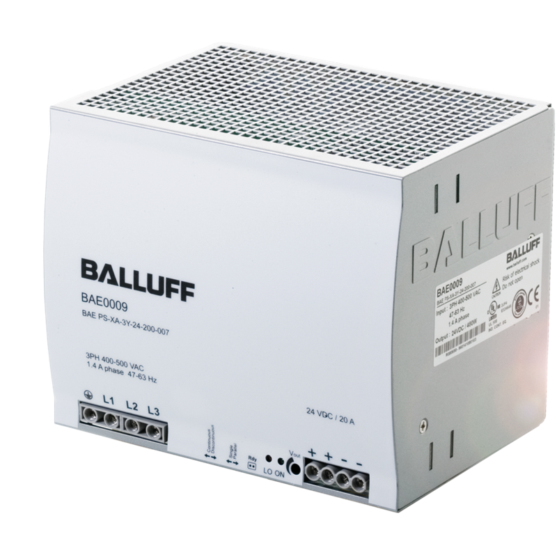 Balluff BAE PS-XA-3Y-24-200-007 DIN Ray montajlı güç kaynakları Turkiye