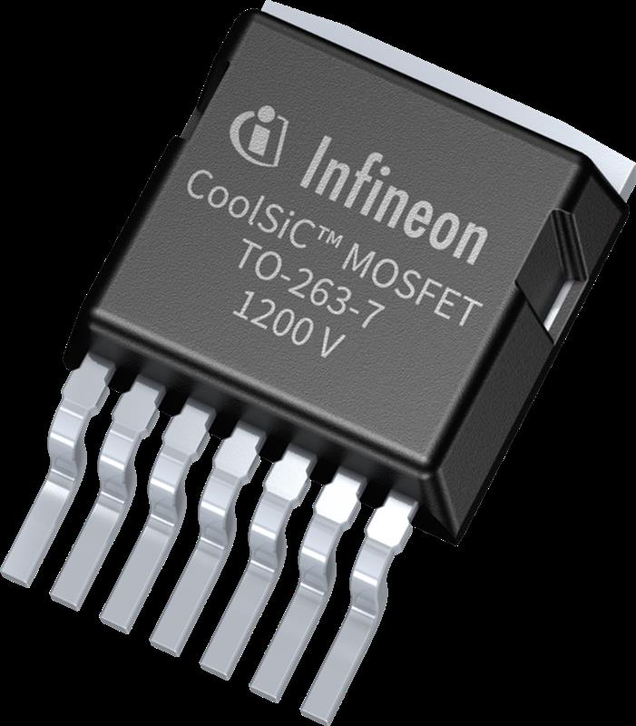 Infineon AIMBG120R010M1 Automotive 1200V Silicon-carbid (SiC) Power MOSFET in D2PAK-7L, 87mΩ Turkiye