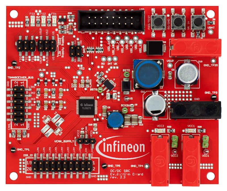 Infineon DCDC SBC BOARD Turkiye