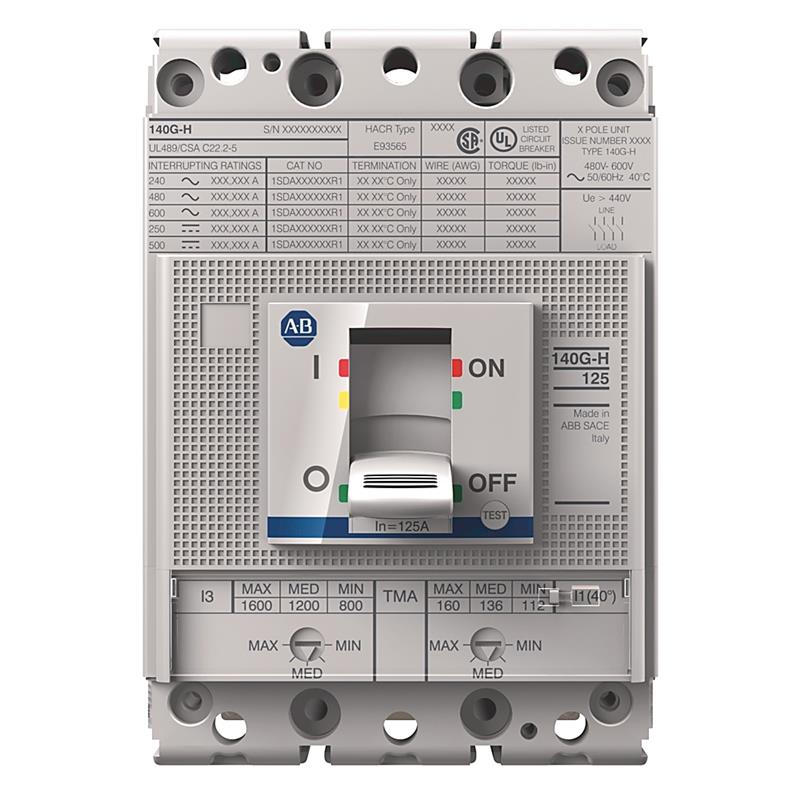 Allen Bradley 140G-H2F3-D12-UB-AA Molded Case Ckt-Bkr Turkiye