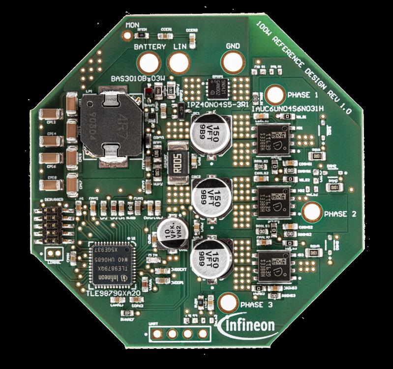 Infineon REF_WATERPUMP100W Turkiye