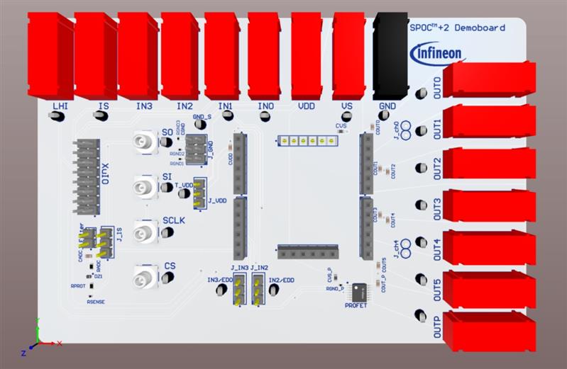 Infineon SPOC-2 MOTHERBOARD Turkiye