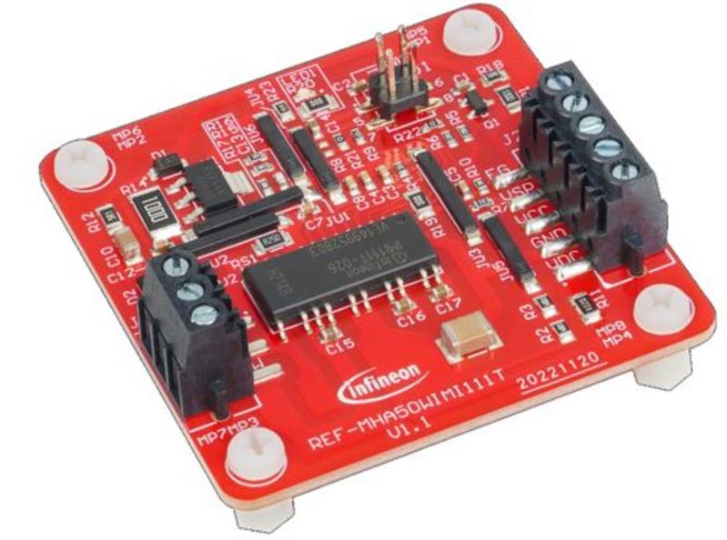 Infineon REF-MHA50WIMI111T Reference board for efficient fan control powered by iMOTION™ IPM IMI111T-026H Turkiye