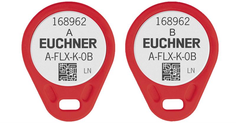 Euchner A-FLX-K-0B-RD-V02-168962 Key A-FLX-K-0B FlexFunction, 2 keys per packaging unit Turkiye