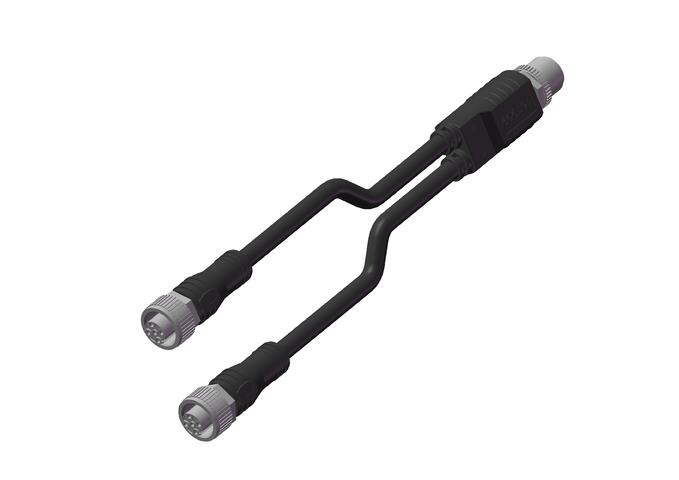 Euchner AC-YD-U0,2-SBB-161909 Y-distributor M12 with connecting cable, without IO-Link evaluation Turkiye