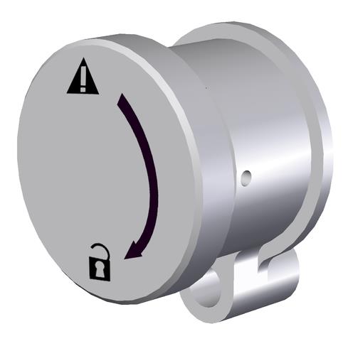 Euchner AE-M-CET-103714 Emergency release for CET Turkiye