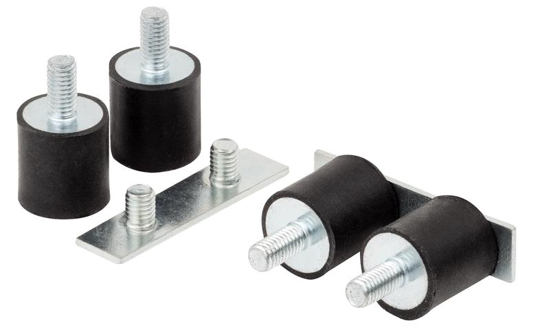 Euchner AM-OS-D-V12-156918 12 x vibration damper for protective field heights of 1,210 to 1,810 mm or 2- to 4-beam light grids Turkiye