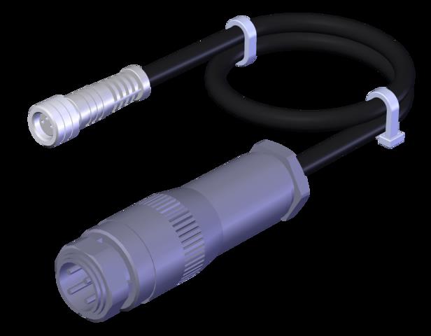 Euchner C-M08F03-02X025PV15,0-M18M04-103647 Connecting cable with 2 plug connectors M8 and M18, 15 m Turkiye