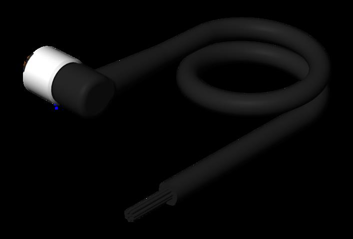 Euchner C-M12F08-07X025PV10,0-MA-100456 Connecting cable with angled plug connector M12, 8-pin, 10 m Turkiye