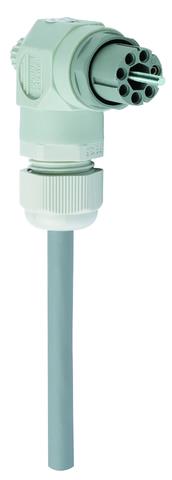 Euchner C-R22F07-07X1,0PU05,0-MA-077638 Connecting cable with plug connector SR6, 5 m, angled Turkiye