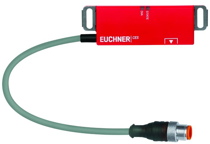 Euchner CES-AP-CR2-CH-SB-106550 Non-contact safety switch CES-AP-CR2- , M12, PUR Turkiye