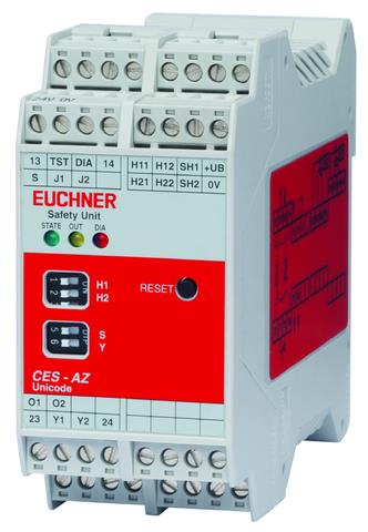 Euchner CES-AZ-AES-02B Evaluation unit  (for 2 read heads) Turkiye