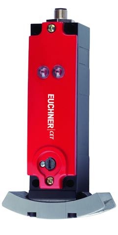Euchner CET1-AX-LDA-00-50X-SC Read head CET1-AX-, 2 plug connectors M8, with guard locking and guard lock monitoring, double ramp Turkiye