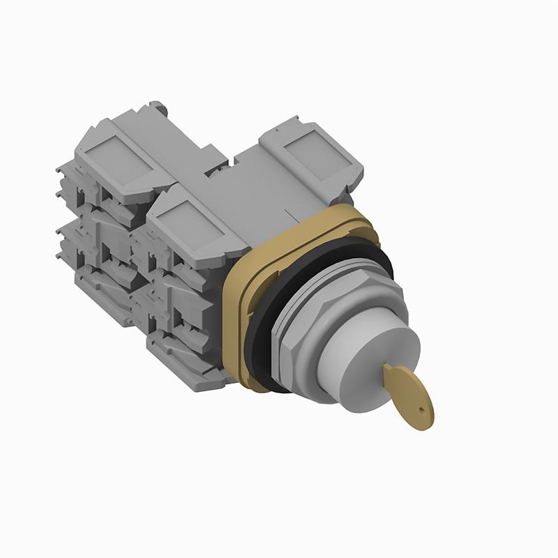 Allen Bradley 800TC-E15H 30 mm Cyl Lock Push-Button 800T PB Turkiye