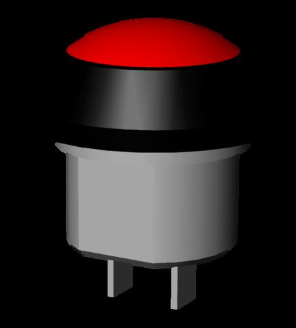 Euchner DRUCKTASTER ROT 1S Pushbutton, not illuminated Turkiye
