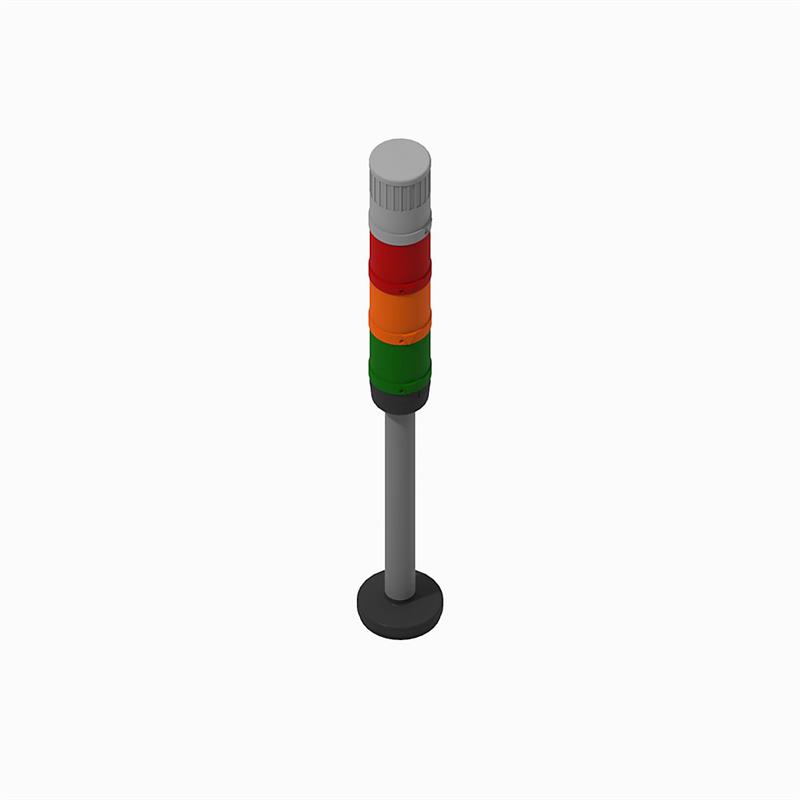Allen Bradley 855EE-B10Y3L5L4Q1 Configured Stack Light Signaling Device Turkiye