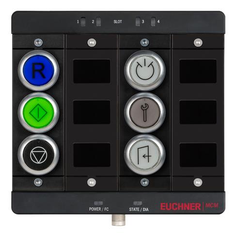 Euchner MCM-MLI-YM2L5M3L5-KA-172170 Expansion module MCM-MLI (6 pushbuttons) Turkiye