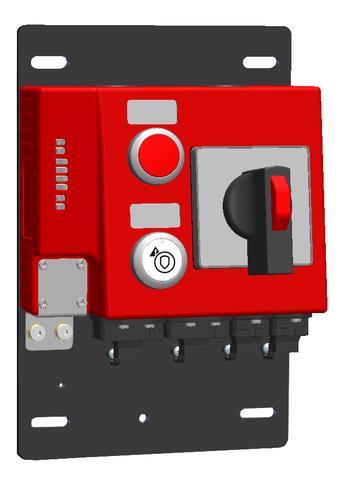 Euchner MGB-B-A1W2A2-PN-123759 Bus module MGB-B-PN with 3 controls and indicators, push-pull plug Turkiye