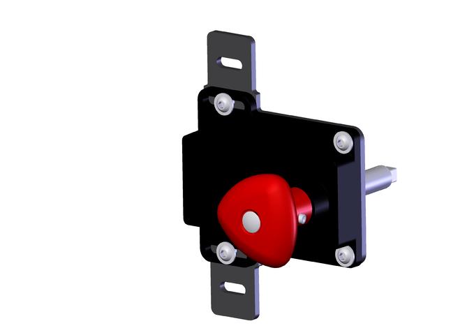 Euchner MGB-E-A8-126320 Escape release module MGB-E pre-assembled on mounting plate Turkiye