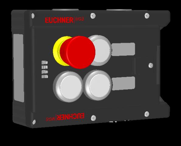 Euchner MGB-L1-APA-AP4A1-M-R-137326 Locking module MGB-L1-APA (guard locking by spring force) with 3 pushbuttons, emergency stop Turkiye