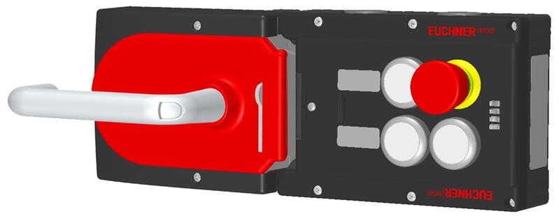 Euchner MGB-L1H-APA-L-137329 Locking set MGB-L1H-APA (guard locking by spring force) with 3 pushbuttons, emergency stop Turkiye