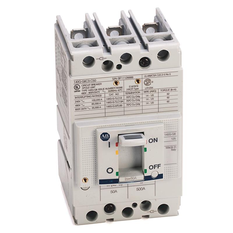 Allen Bradley 140G-G6C3-C90 140G 125A Frame Molded Case Ckt-Bkr Turkiye