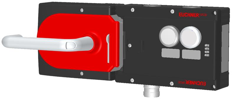 Euchner MGB-L1H-ARA-L-121107 Locking set MGB-L1H-ARA (guard locking by spring force) with 2 pushbuttons, incl label carrier, RC18 Turkiye