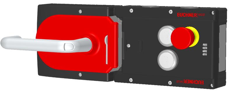 Euchner MGB-L1H-ARA-L-121242 Locking set MGB-L1H-ARA (guard locking by spring force) with 2 pushbuttons, emergency stop Turkiye