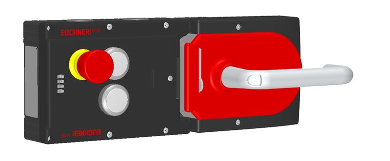 Euchner MGB-L1H-ARA-R-114785 Locking set MGB-L1H-ARA (guard locking by spring force) with 2 pushbuttons, emergency stop Turkiye