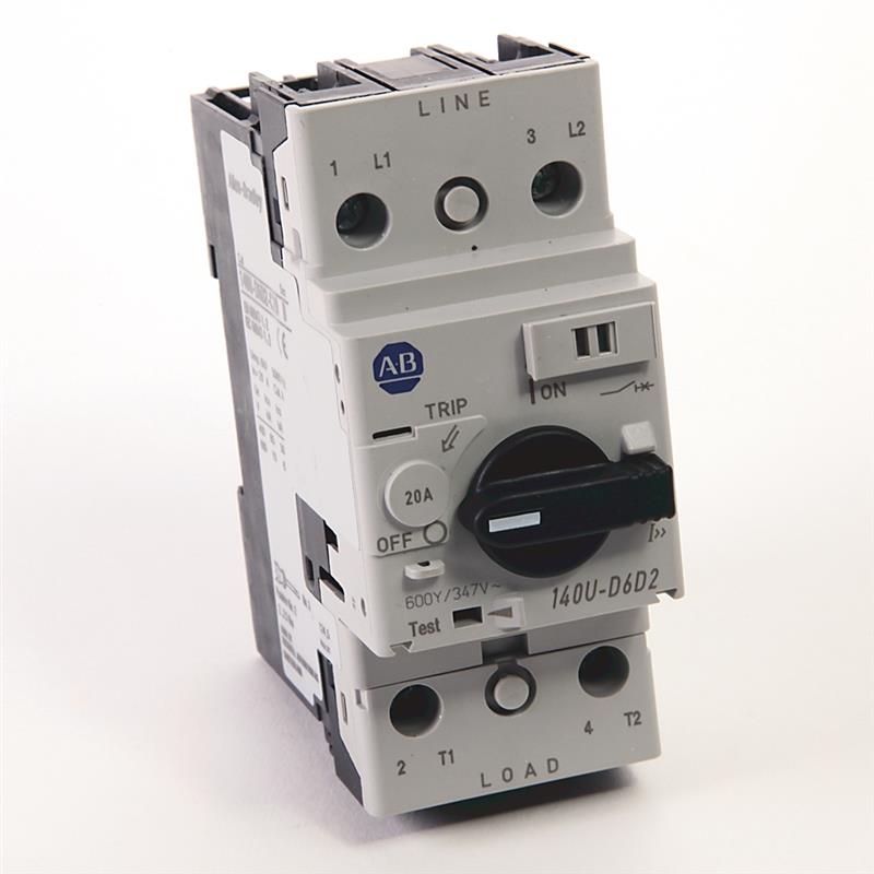 Allen Bradley 140U-D6D2-C20 Circuit Breaker 2-Pole 20 A UL 489 Turkiye