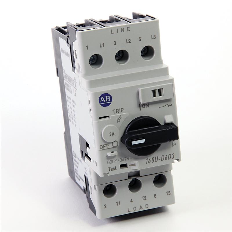 Allen Bradley 140U-D6D3-B30 Circuit Breaker 3-Pole 3 A UL 489 Turkiye