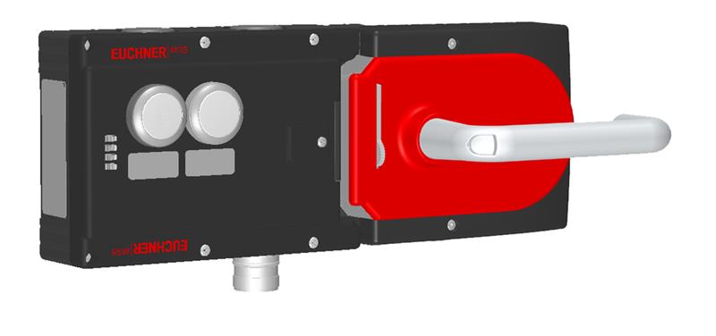 Euchner MGB-L1H-ARA-R-121105 Locking set MGB-L1H-ARA (guard locking by spring force) with 2 pushbuttons, incl label carrier, RC18 Turkiye