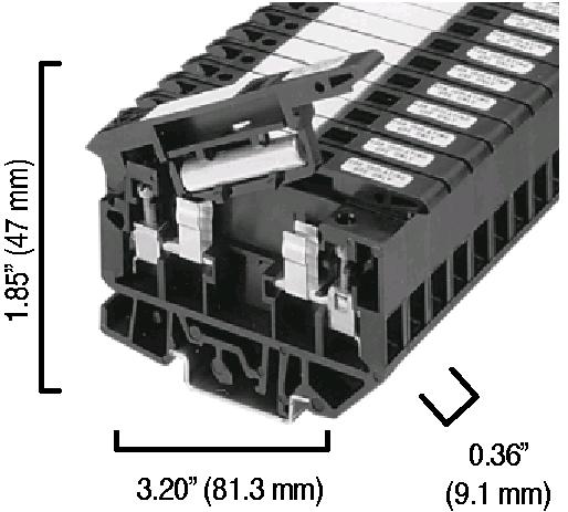 Allen Bradley 1492-H5 Terminal Block Turkiye