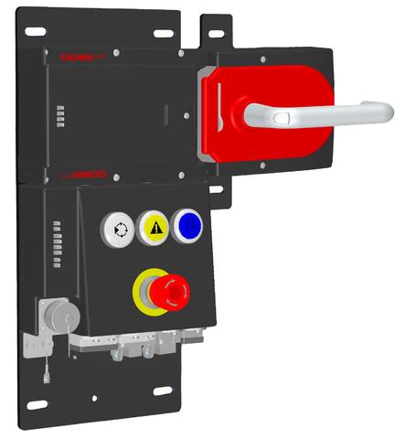 Euchner MGB-L1HB-PNA-R-156810 Locking set MGB-L1-PN (guard locking by spring force) with 4 control elements, push-pull plug, RC12 Turkiye