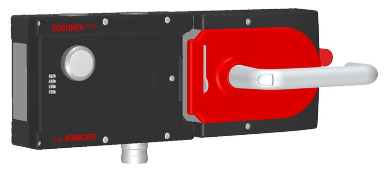 Euchner MGB-L1HE-ARA-R-121035 Locking set MGB-L1HE-ARA, (guard locking by spring force) with 1 pushbutton, RC18 Turkiye