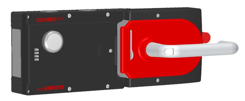 Euchner MGB-L1HE-ARC-R-121004 Locking set MGB-L1HE-ARC (guard locking by spring force) with 1 pushbutton, multicode Turkiye