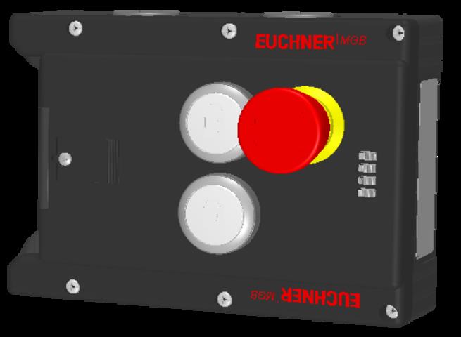 Euchner MGB-L2-ARA-AM3A1-M-L-121244 Locking module MGB-L2-ARA (guard locking by solenoid force) with 2 pushbuttons, emergency stop Turkiye