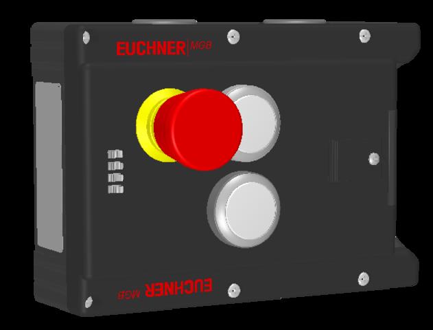 Euchner MGB-L2-ARA-AM3A1-M-R-121237 Locking module MGB-L2-ARA (guard locking by solenoid force) with 2 pushbuttons, emergency stop Turkiye